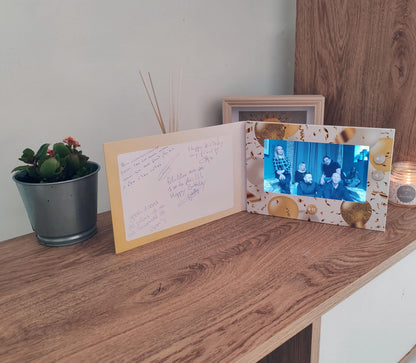 Pixcard - carte de vœux avec écran vidéo hd intégré