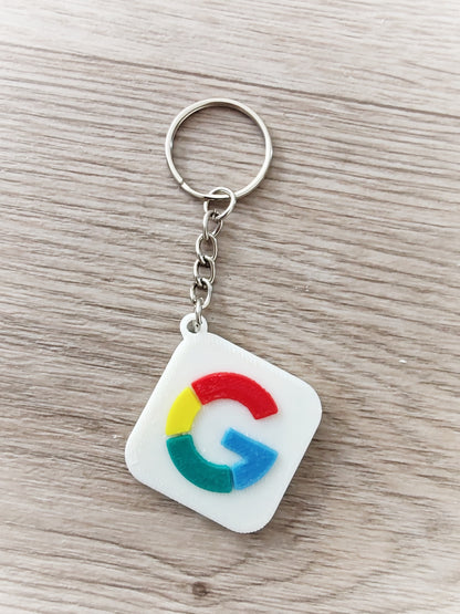 Porte-clef réseaux ( Facebook , Google, Tiktok, Instagram ... ) avec puce NFC