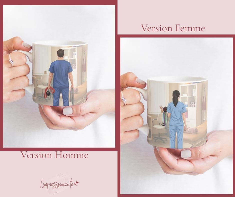 Mug métier uniforme personnalisé