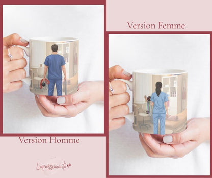 Mug métier uniforme personnalisé