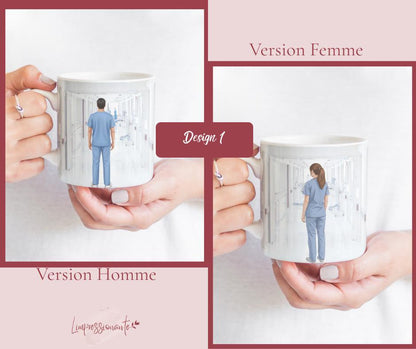 Mug métier uniforme personnalisé