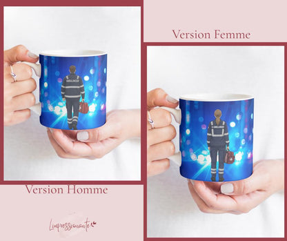 Mug métier uniforme personnalisé