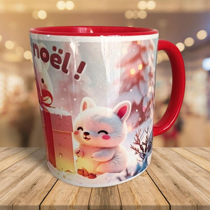 Mug  bicolore personnalisé