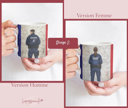 Mug métier uniforme personnalisé