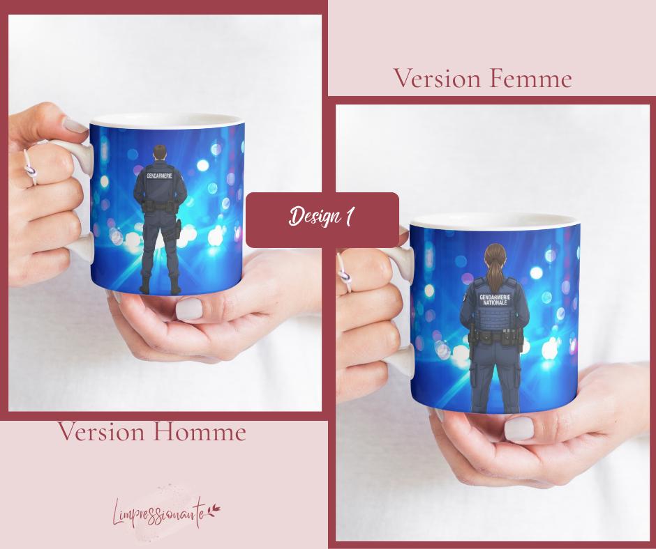 Mug métier uniforme personnalisé