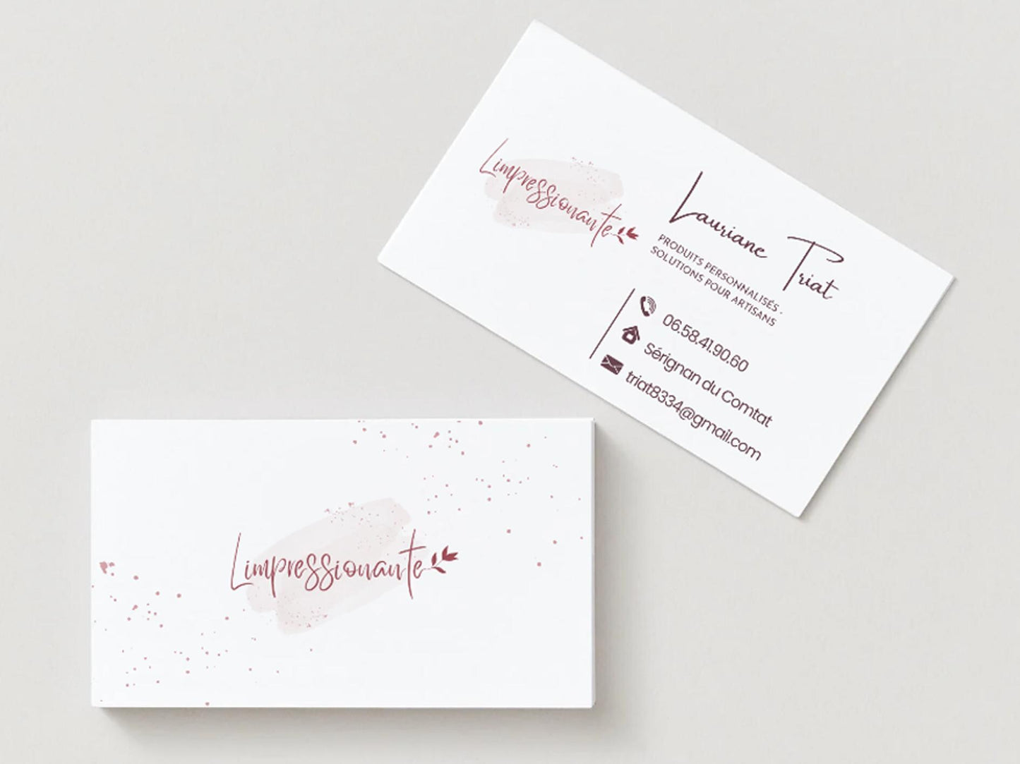 Cartes de visites personnalisées