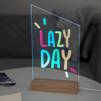 Lampe 3D LED personnalisée