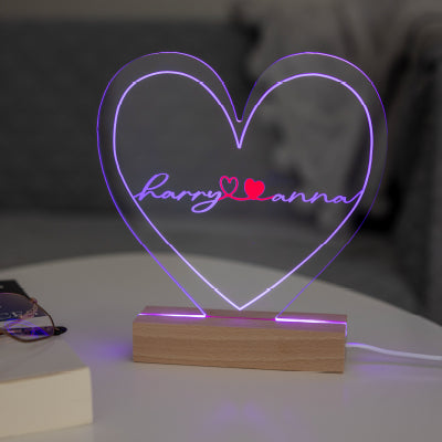 Lampe 3D LED personnalisée