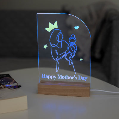 Lampe 3D LED personnalisée